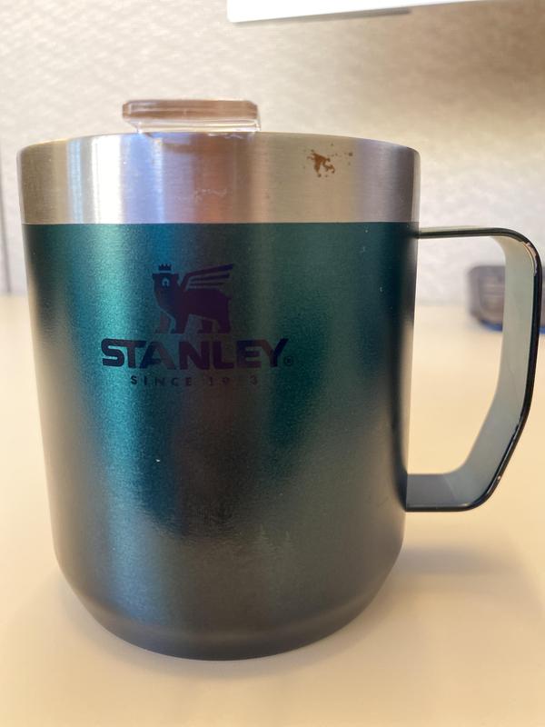 Stanley Camping Mug, Classic Legendary Camp Mug 12oz / 350ml Hammertone Ice