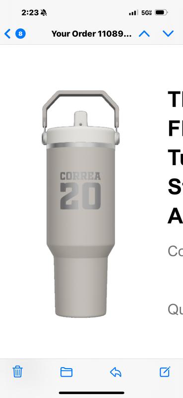 Photo submitted with review of product