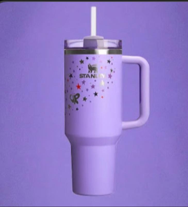 The Pink Stanley X LoveShackFancy Collab Holiday Quencher The Pink Stanley X LoveShackFancy Collab Holiday Quencher