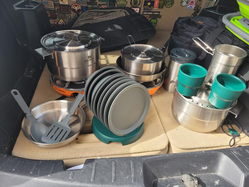Stanley Adventure Full Kitchen Stainless Steel Base Camp Cook Set