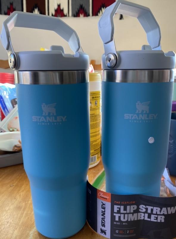 Stanley The IceFlow 30oz Flip Straw Tumbler - Lapis Swirl