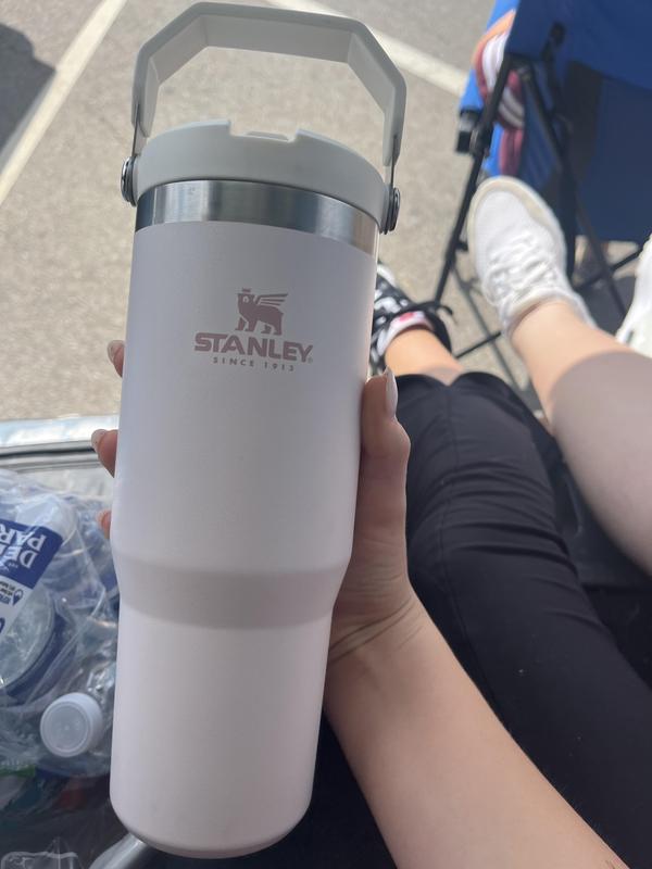 Stanley Ice Flow Water Bottle Tumbler with Straw Comparison I LOVE