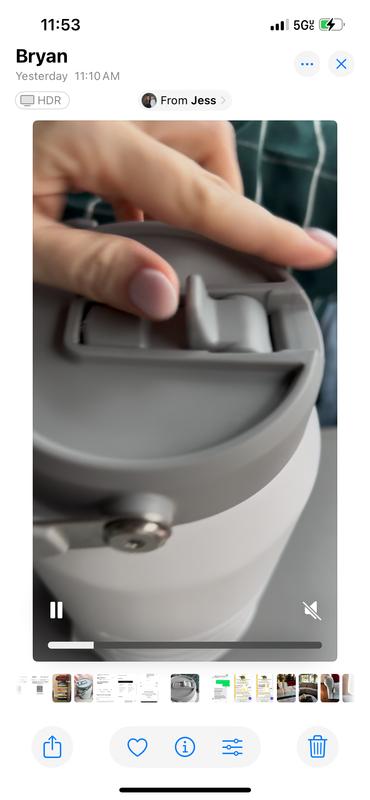 Photo submitted with review of product