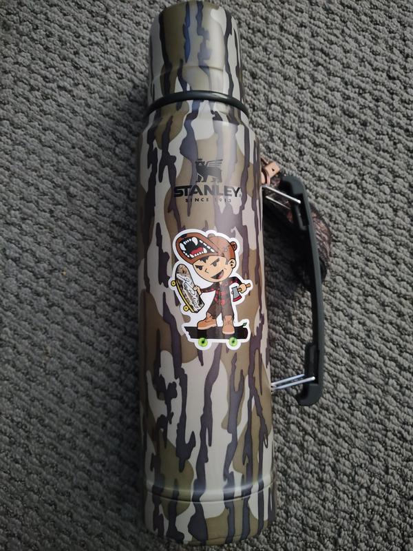 Stanley 1.1-Quart Stainless Steel Insulated Water Bottle in the Water  Bottles & Mugs department at Lowes.com