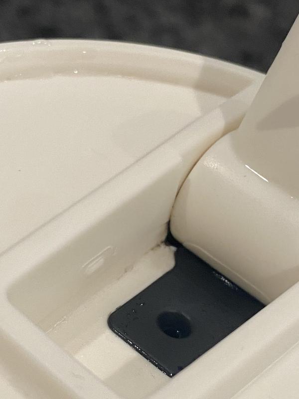 Photo submitted with review of product
