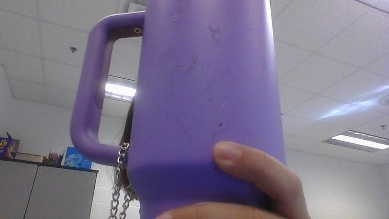 Photo submitted with review of product