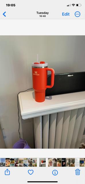 Photo submitted with review of product