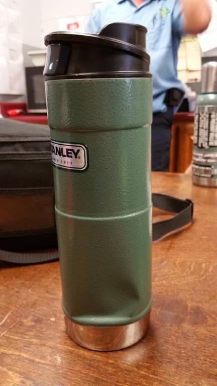 stanley thermos green