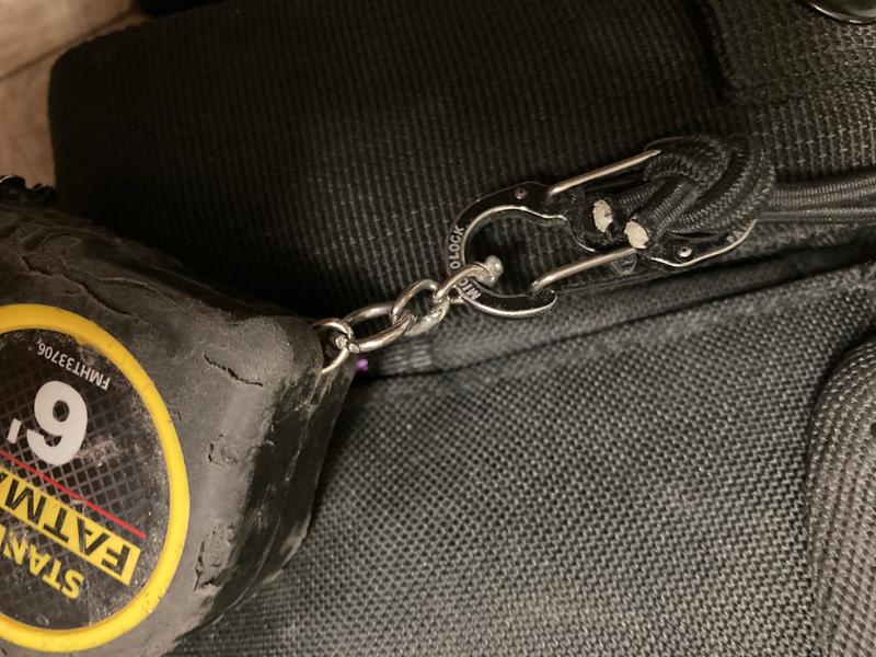 Welded keychain links