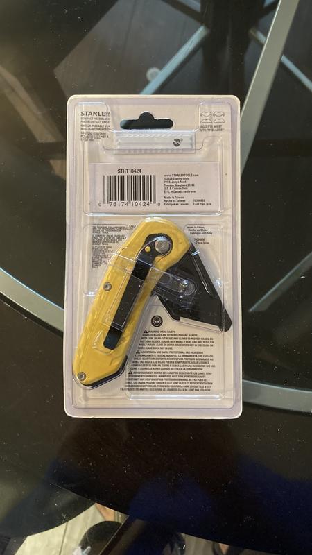 Stanley Compact Fixed Blade Folding Utility Knife STHT10424 - The Home Depot