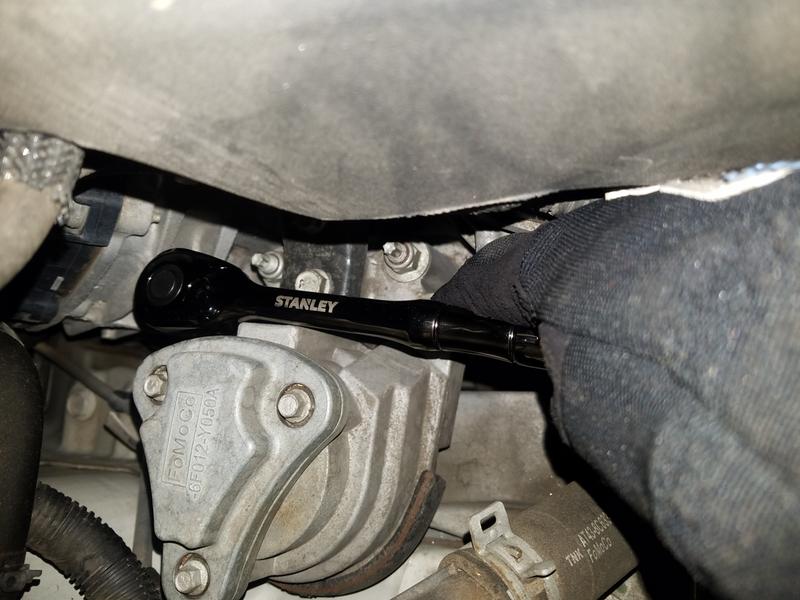 The 120-tooth Ratchet Makes Working in Tight Spaces a Bit Easier.