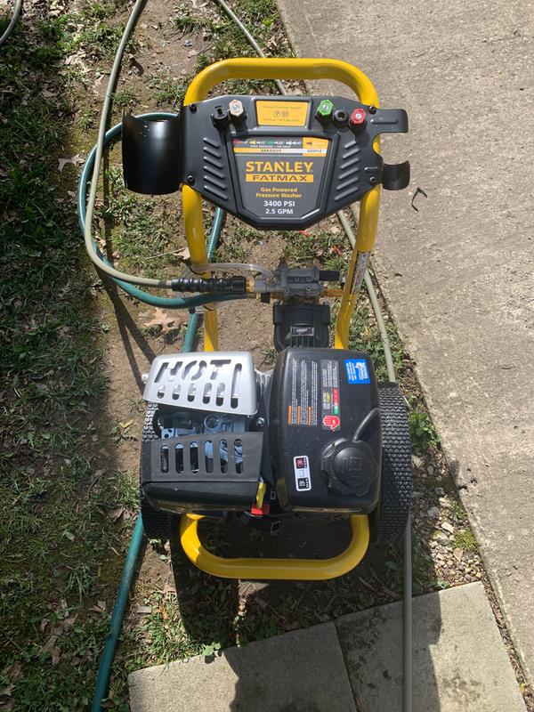 Stanley fatmax 2024 pressure washer