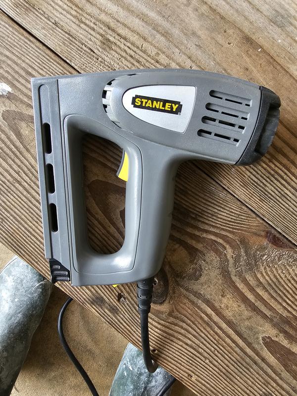 0-TRE550 Stanley, Stanley Corded Nail Gun, UK Plug, 512-263