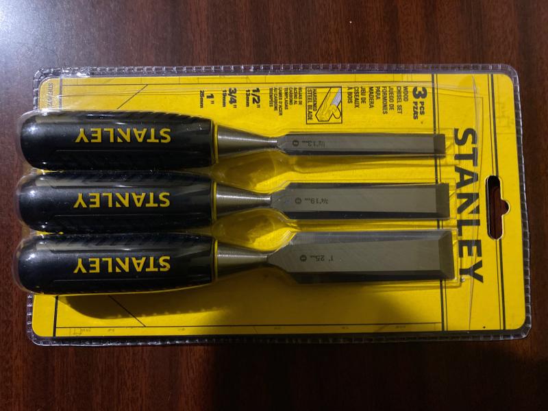 Reviews for Stanley Wood Chisel Set (3-Piece)