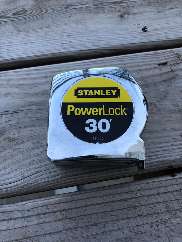 Stanley 30 ft. PowerLock Tape Measure 33-430L - The Home Depot