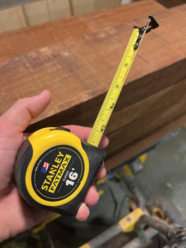 Stanley FatMax 16 Ft. Classic Tape Measure with 11 Ft. Standout