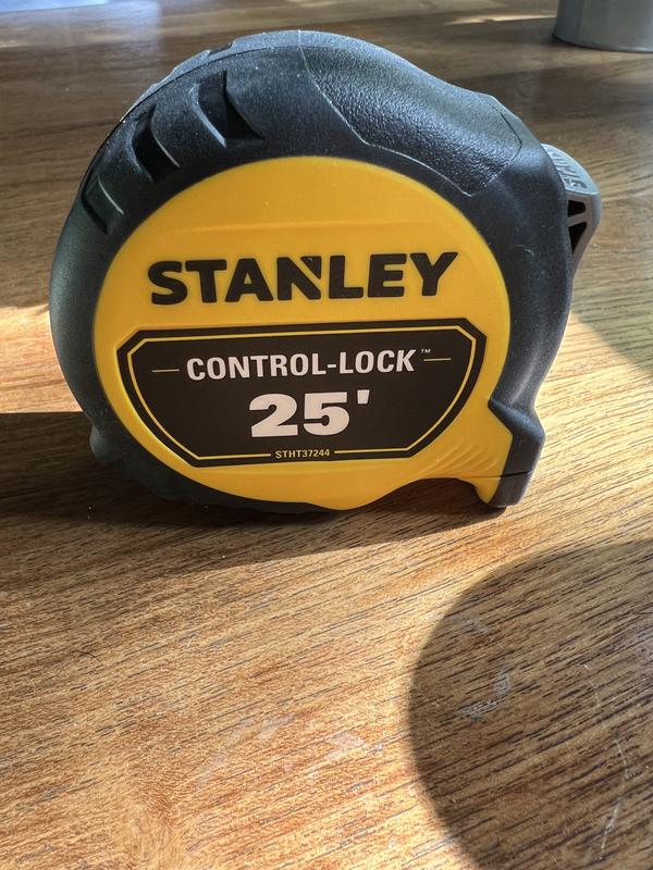 Flexómetro control-lock STANLEY 5 m 25mm con terminal magnético