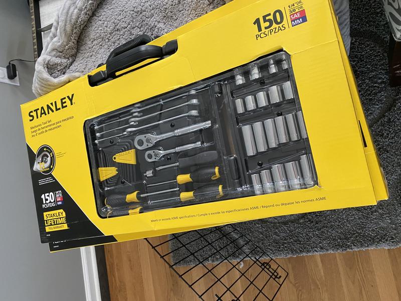 Stanley 97-543 150 Piece Mechanics Tool Set