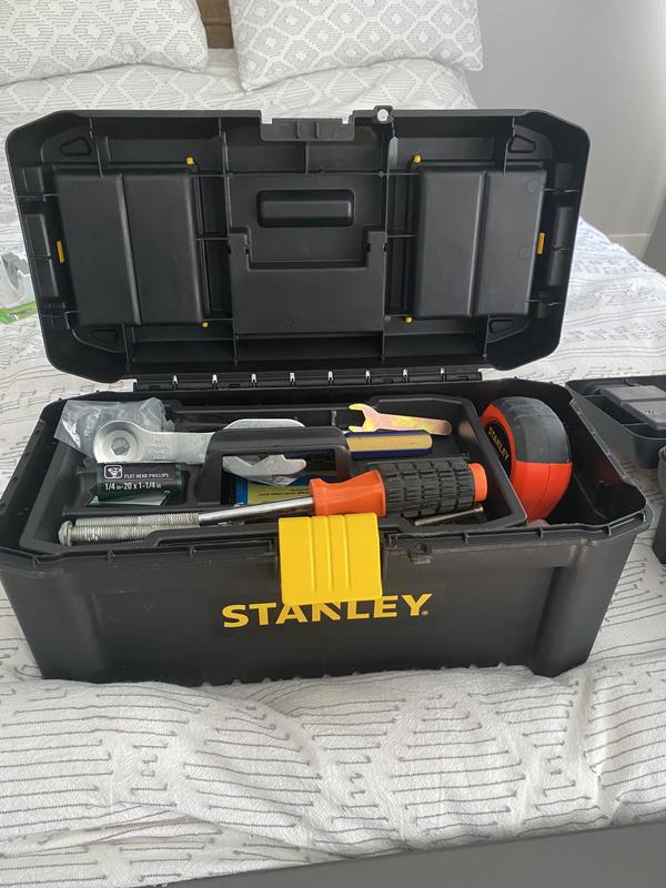 Stanley Tools and Consumer Storage STST16331 Stanley Essential Toolbox,  16, Black/Yellow 