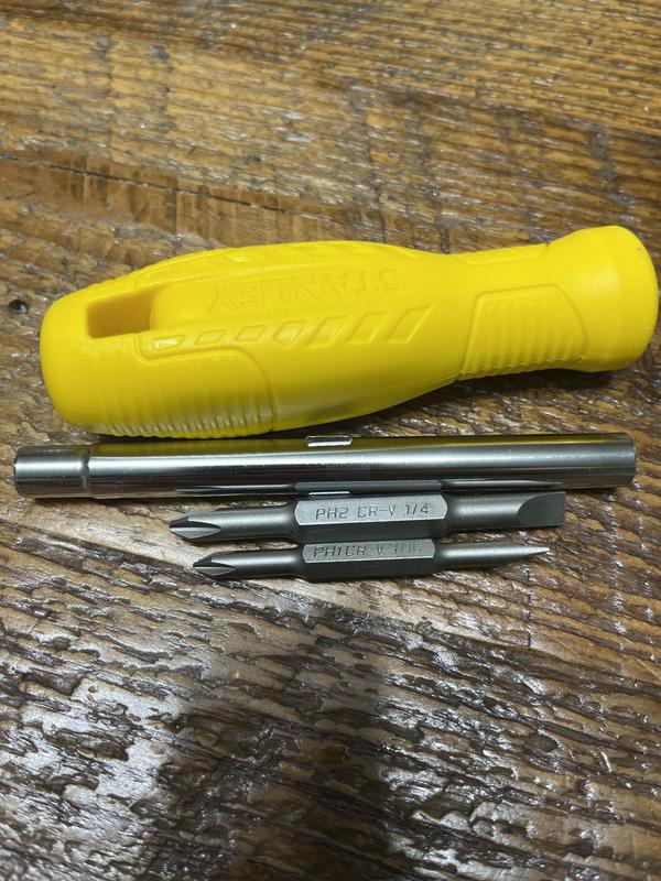 Stanley deals interchangeable screwdriver