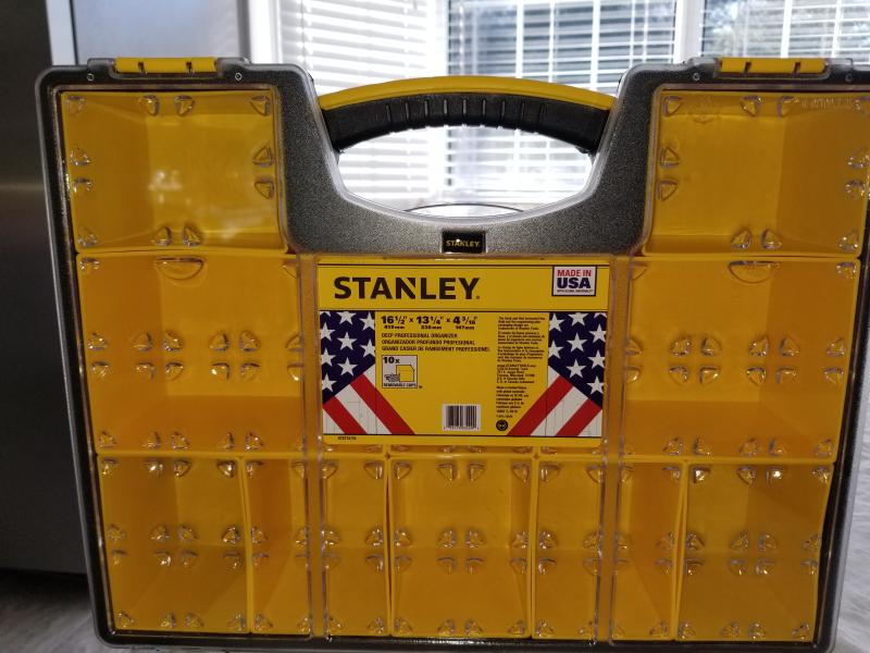 STANLEY® Pro Series Deep 10 Compartment Organiser (425 x 335 x 105mm)