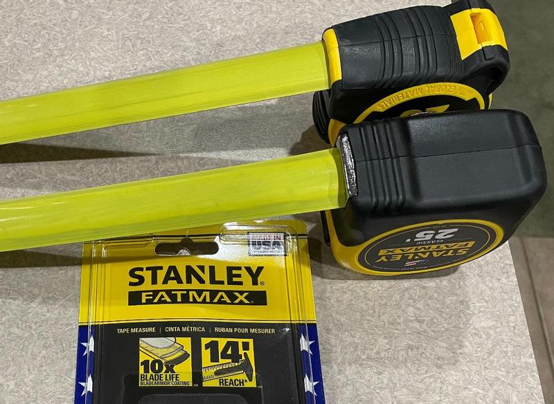 Stanley FatMax 25 Ft. Classic Tape Measure with 11 Ft. Standout - Bender  Lumber Co.