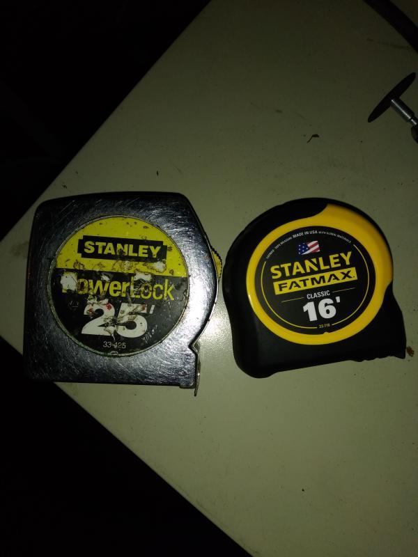 Stanley 16 ft. FATMAX Tape Measure 33-716Y - The Home Depot