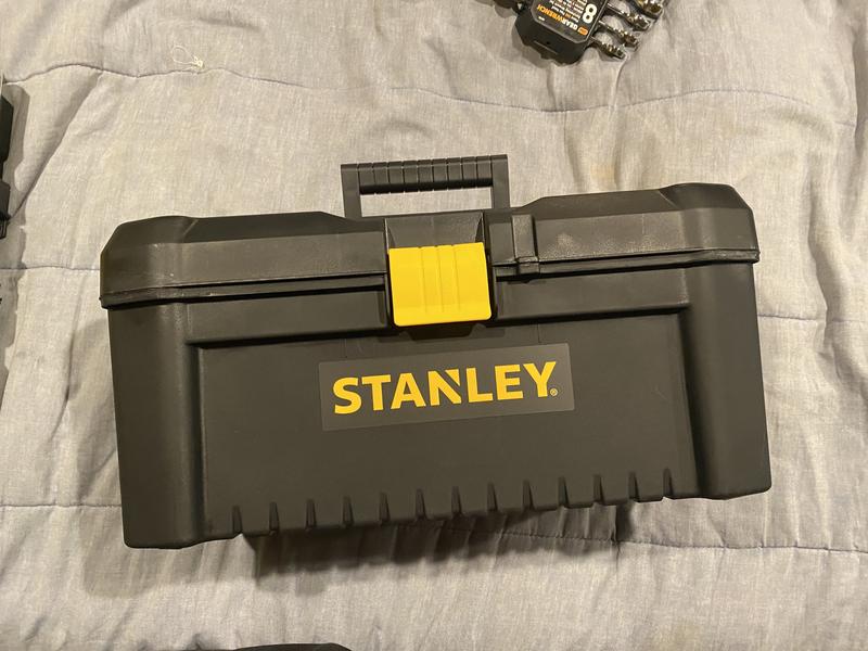 Stanley Tools and Consumer Storage STST16331 Stanley Essential Toolbox,  16, Black/Yellow 