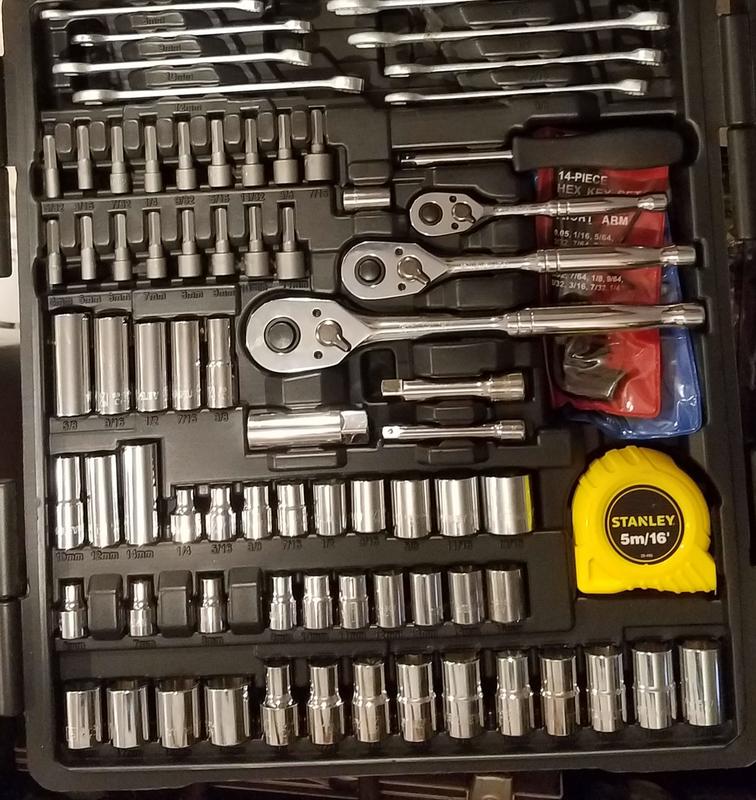 STANLEY MINI TOOLKIT FOR TOURING  STANLEY STMT72794-8-12 1/4 Drive Metric  Socket Set review 