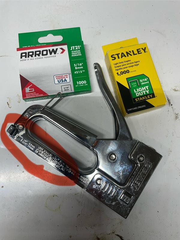 STANLEY スタンレー staple gun ステープルガン タッカー 替刃 STANLEY