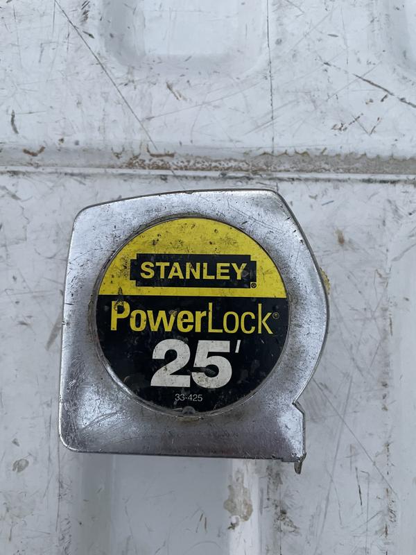 Stanley 25 ft. PowerLock Tape Measure 33-425D - The Home Depot