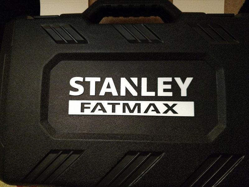 Case Stanley FAT MAX Gun Metal Chrome 173 Piece Mechanics Tools Set