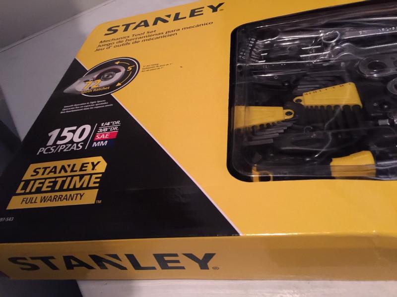 Stanley 97-543 150 Piece Mechanics Tool Set