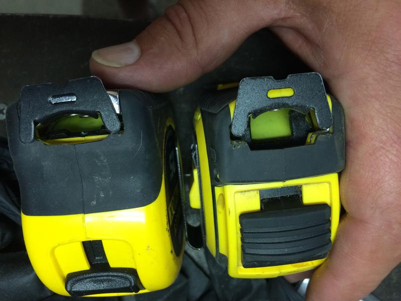 A part is missing inside; it fell out.