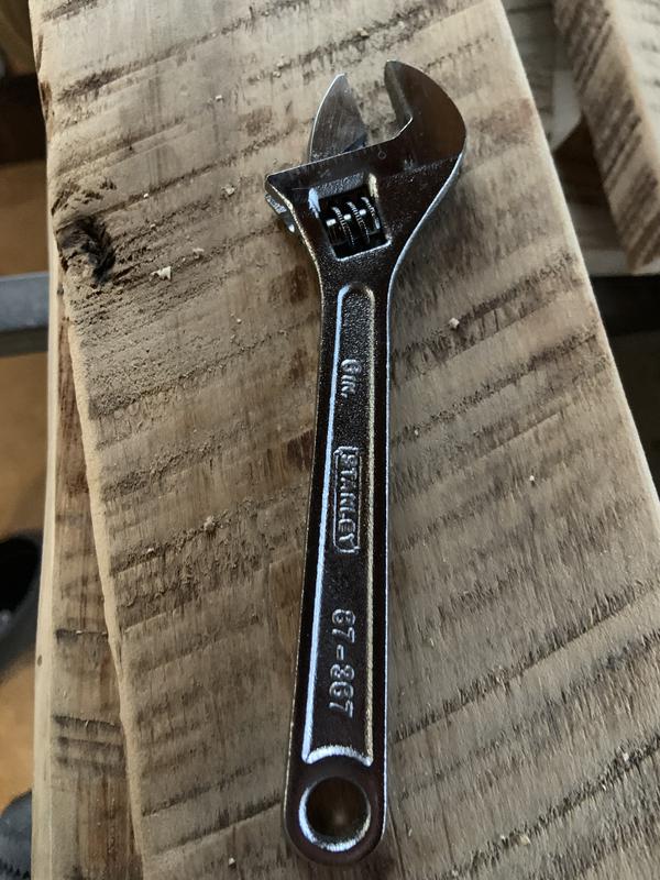 200mm/8 in Cushion Grip Adjustable Wrench