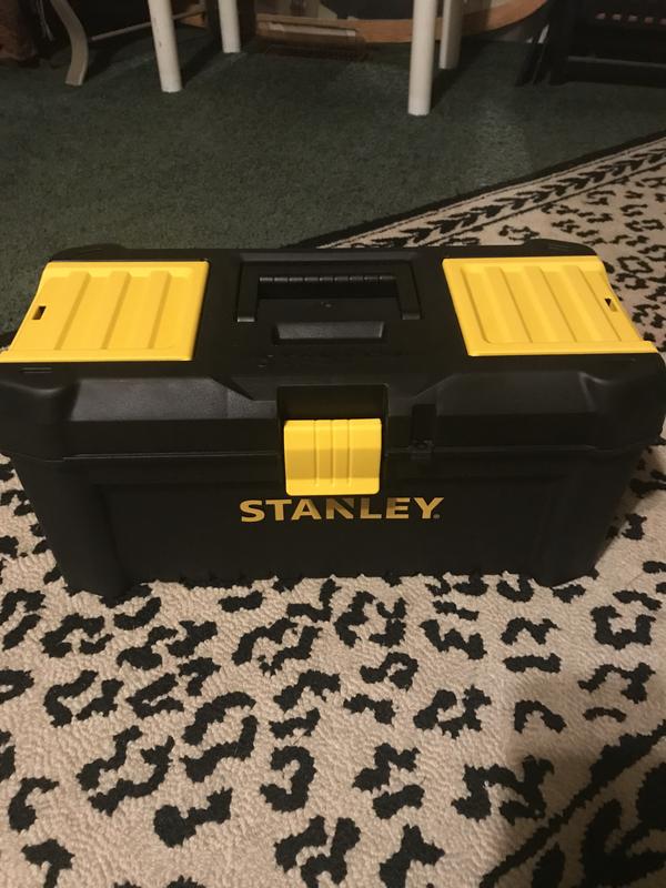 Stanley Tools and Consumer Storage STST16331 Stanley Essential Toolbox,  16, Black/Yellow 