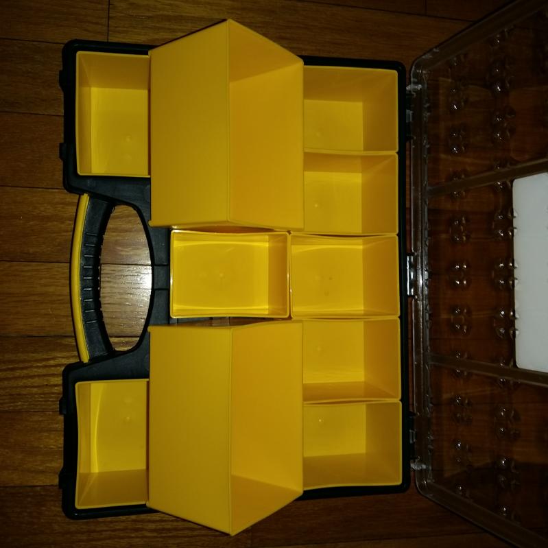10-Compartment Deep Pro Small Parts Organizer