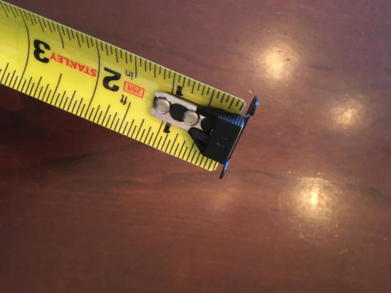 Tip of Tape with magnet