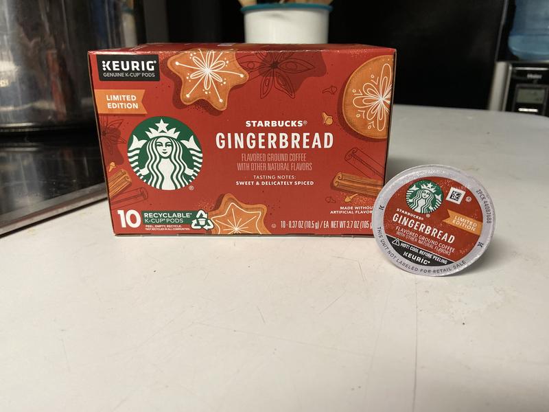 Spiced Gingerbread Coffee Pods