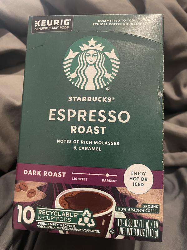 Starbucks Coffee - enjoy Starbucks by Nespresso Vertuo Line Pods Dark Roast Coffee