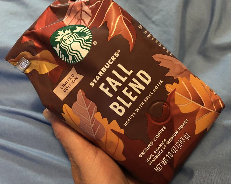 Starbucks Fall Blend Medium Roast Ground Coffee, 10-Ounce Bag