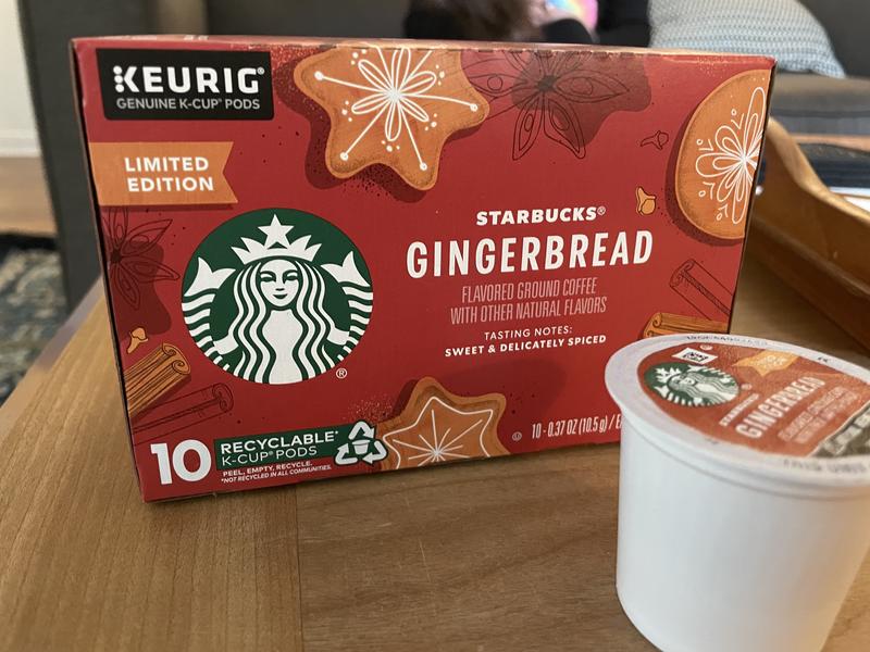 Save on Starbucks Limited Edition Gingerbread Flavored Coffee K-Cup Pods  Order Online Delivery