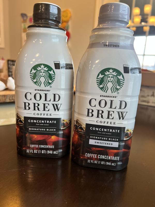 Starbucks Cold Brew Black Coffee, 32 oz | Meijer