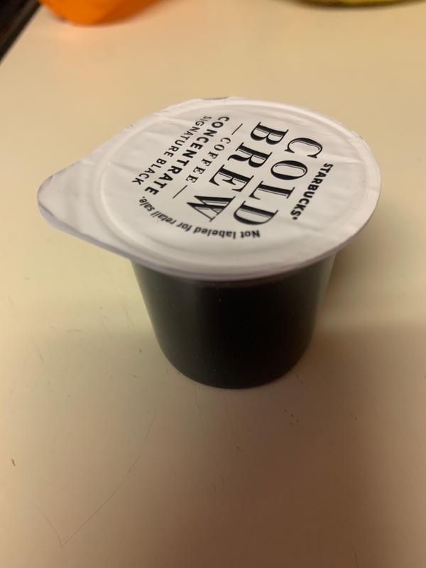 Starbucks cold sale brew pods