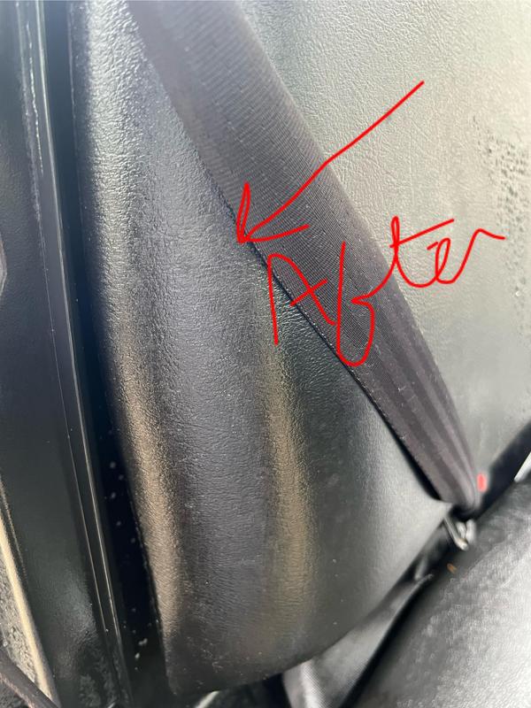 Photo submitted with review of product