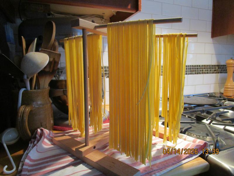 La pâtes des dumpling est parfaite, facile de faire des spaghettis.