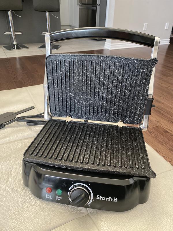 The Rock by Starfrit Panini Grill QVC