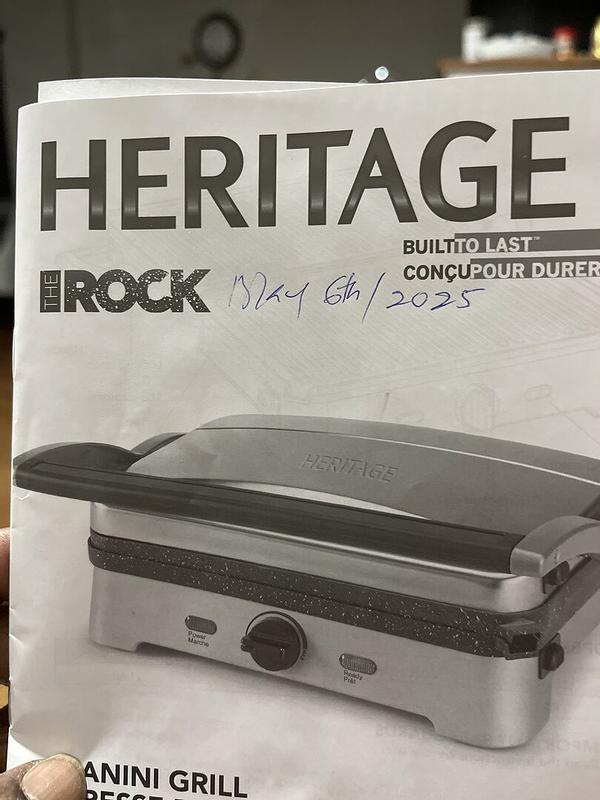 The Rock by Starfrit Panini Grill