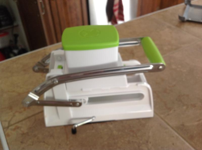 Pour les frites en cubes