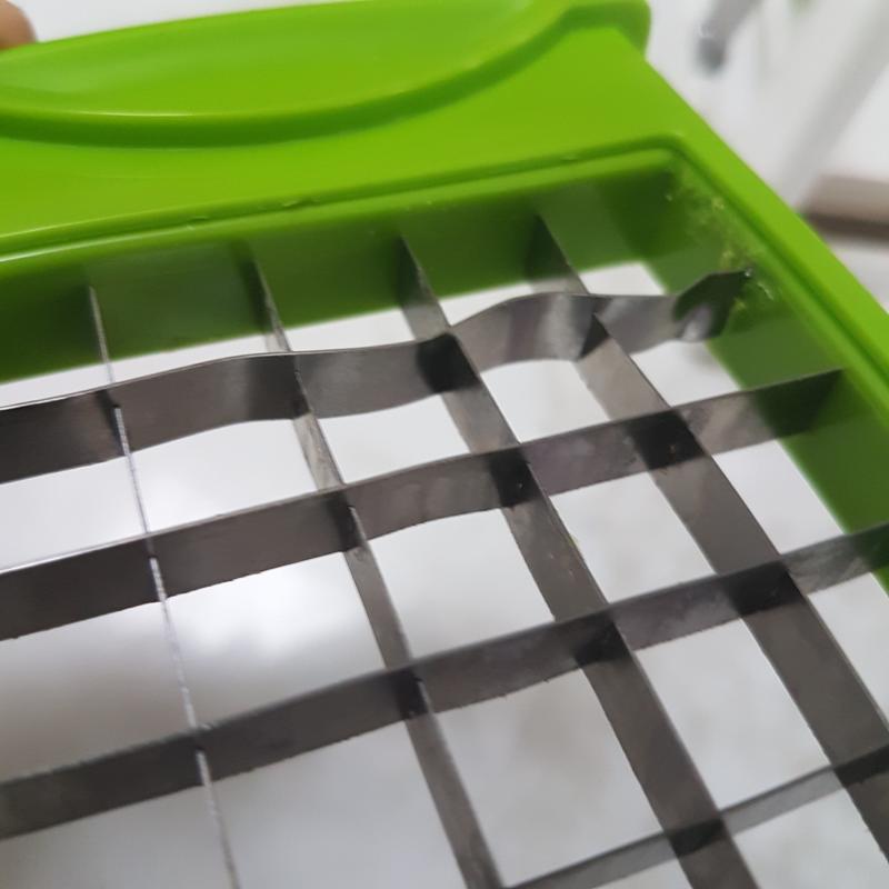 Blade completely came out of holder